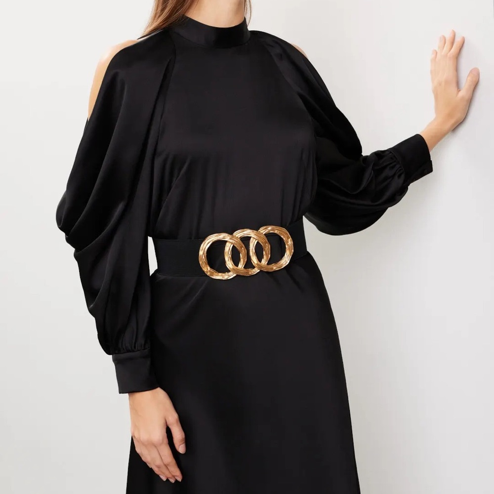 Arias New York Halter Neck Dress - Picture 3 of 15